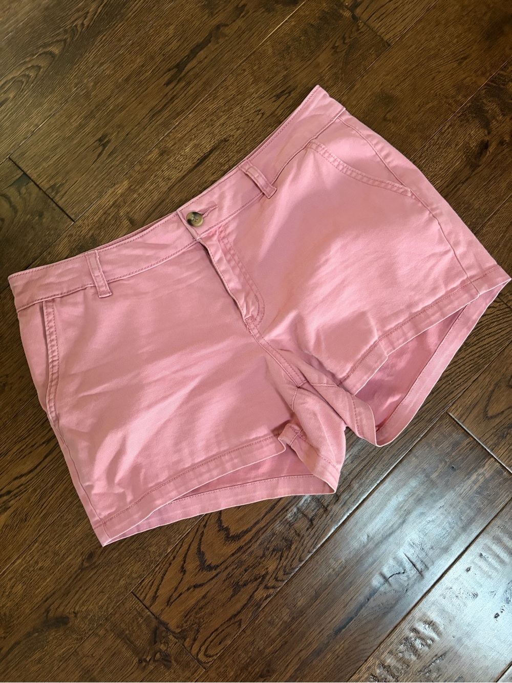 a.n.a Pink Mid-rise Casual Shorts